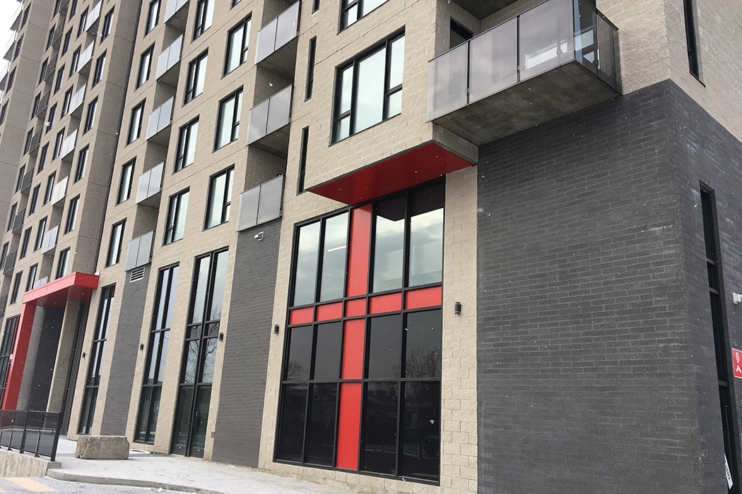 Faubourg Lacordaire project of apartments for rent in SaintLéonard